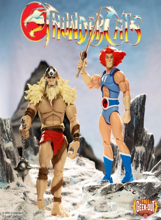 Super7 Deluxe Thundercats Lion-O - 7" Thundercats Action Figure with Accessories Classic Cartoon Collectibles and Retro Toys - Image 4
